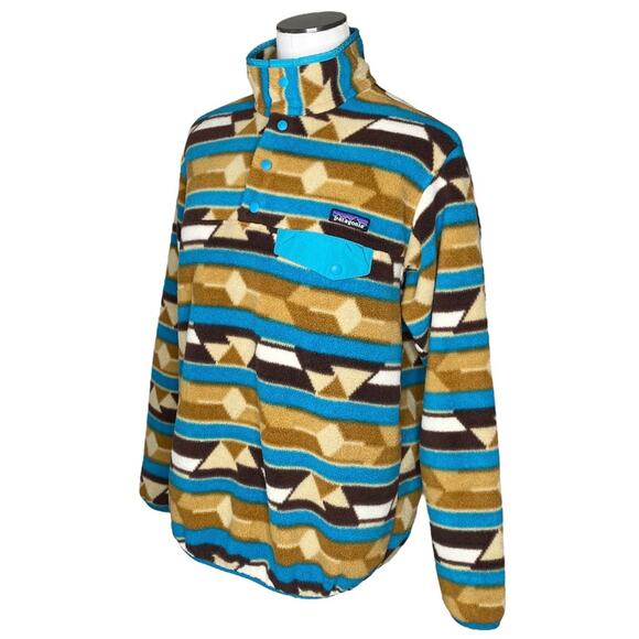 Patagonia Guatemalan Tango Synchilla Snap T Fleece Pullover - Picture 4 of 9